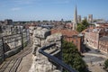 View from Cliffords Tower in York